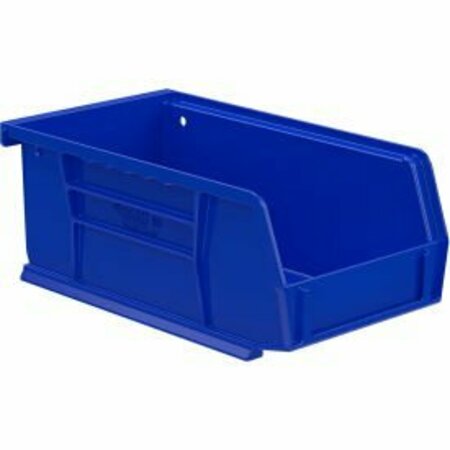 Akro-Mils Hang & Stack Storage Bin, Plastic, Blue, 24 PK 30220 BLUE